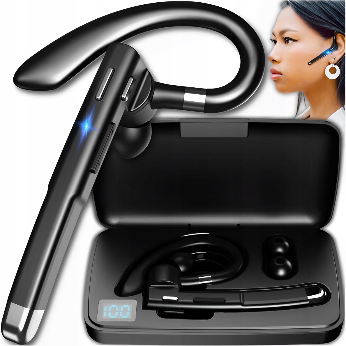Bezdrôtová náhlavná súprava Bluetooth 5.1 Lewer YYK-520
